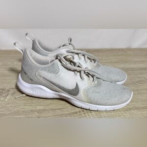 Nike Shoes Womens 8.5 Flex Experience Run 10 Sneakers White Athletic CI9964-100